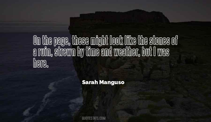 Sarah Manguso Quotes #227082