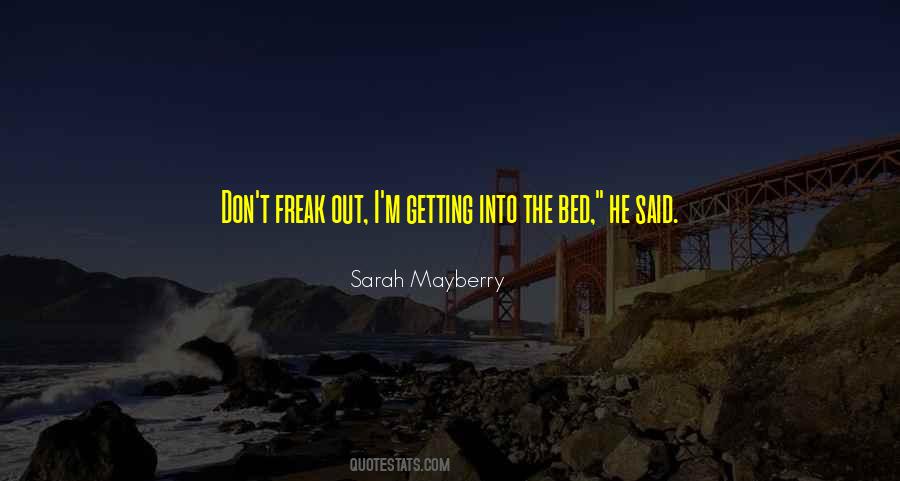 Sarah Mayberry Quotes #1723812