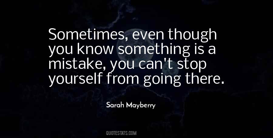 Sarah Mayberry Quotes #830511