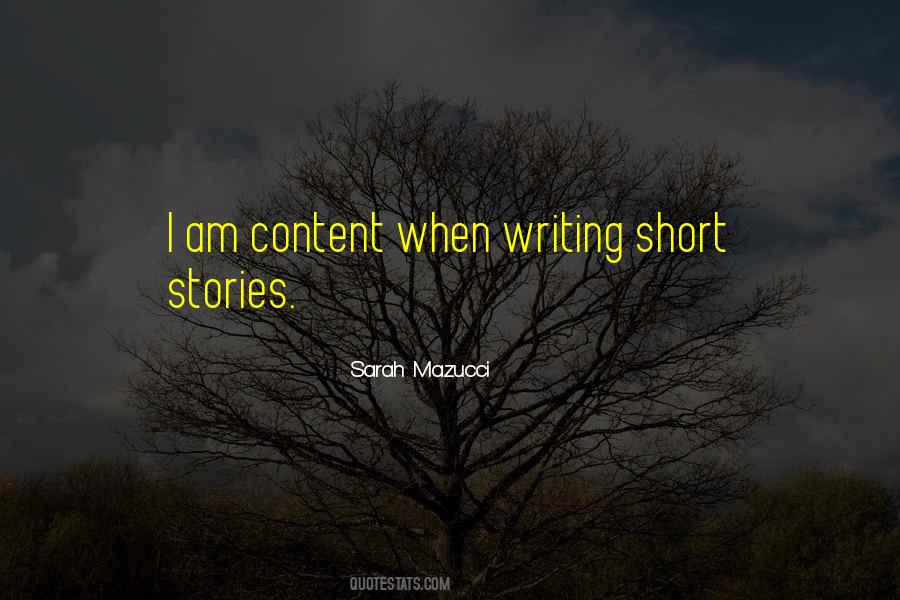 Sarah Mazucci Quotes #1601737