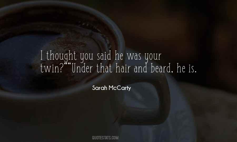 Sarah McCarty Quotes #1792866