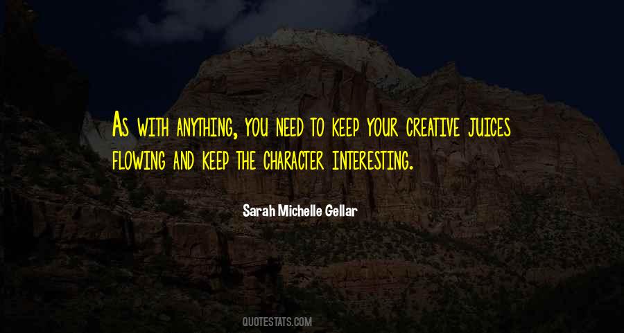 Sarah Michelle Gellar Quotes #1110400
