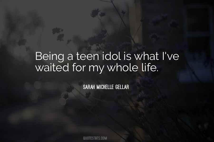 Sarah Michelle Gellar Quotes #991901