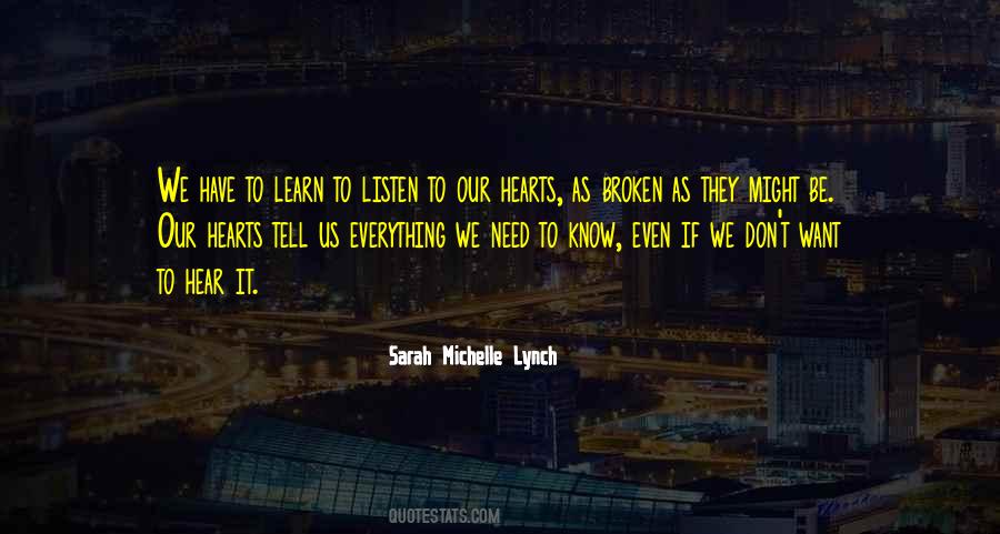 Sarah Michelle Lynch Quotes #838839