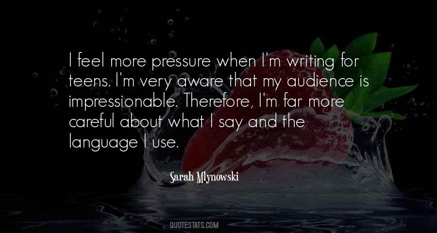 Sarah Mlynowski Quotes #837249