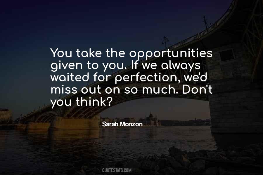 Sarah Monzon Quotes #1033689