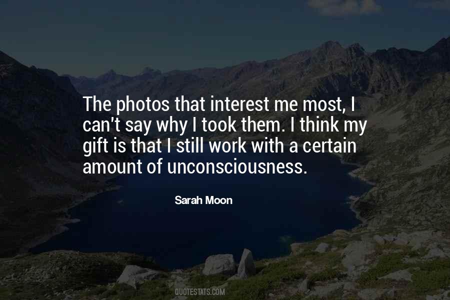 Sarah Moon Quotes #337062
