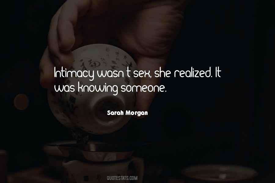 Sarah Morgan Quotes #1587241