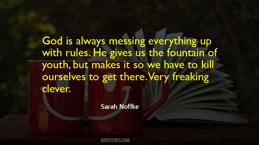 Sarah Noffke Quotes #1561269