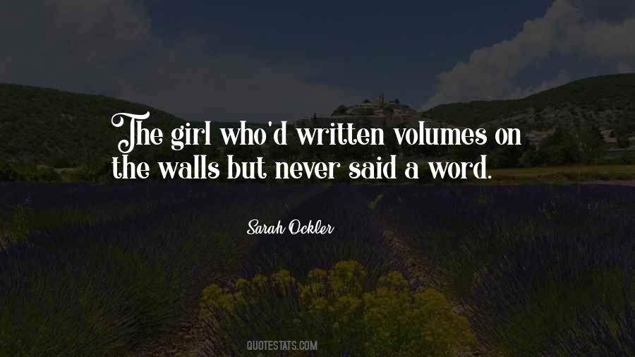 Sarah Ockler Quotes #1626685