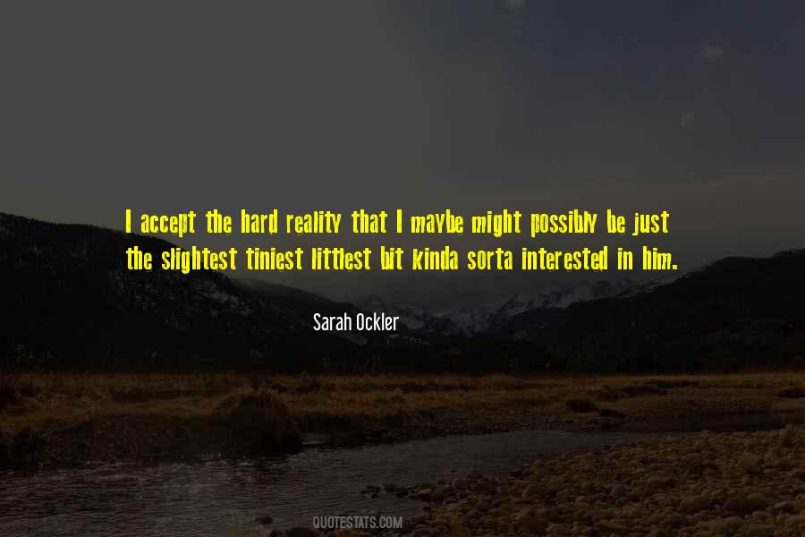 Sarah Ockler Quotes #190324 Sarah Ockler Quotes #190324