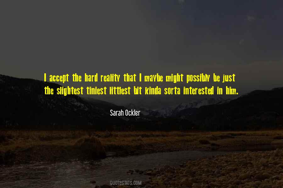 Sarah Ockler Quotes #190324