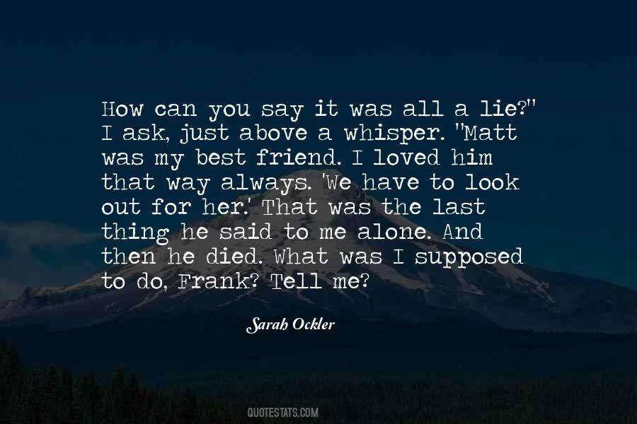 Sarah Ockler Quotes #604073 Sarah Ockler Quotes #604073