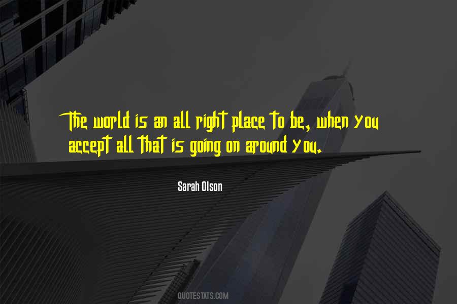 Sarah Olson Quotes #1384195 Sarah Olson Quotes #1384195
