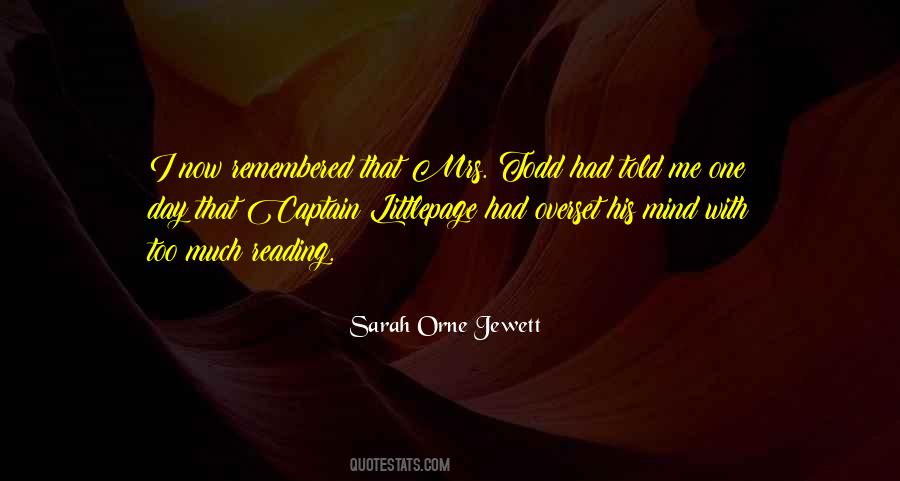 Sarah Orne Jewett Quotes #698830