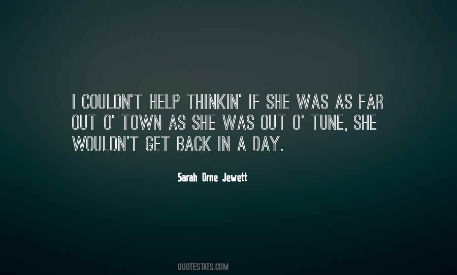 Sarah Orne Jewett Quotes #928817