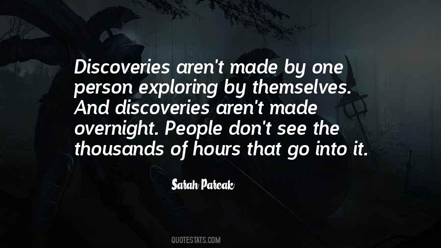 Sarah Parcak Quotes #1469461