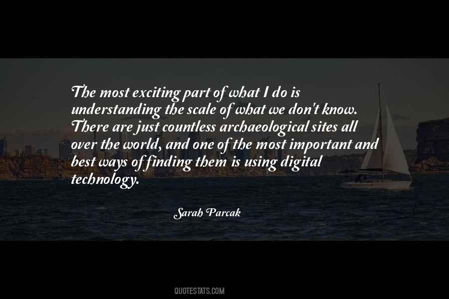 Sarah Parcak Quotes #1656507