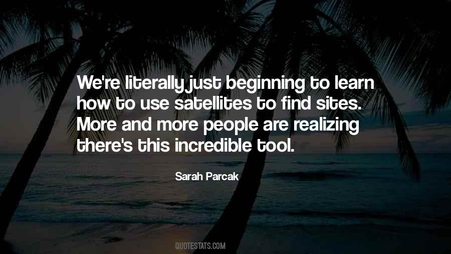 Sarah Parcak Quotes #416365