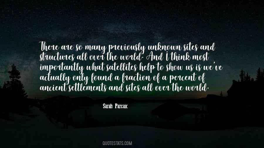 Sarah Parcak Quotes #896371