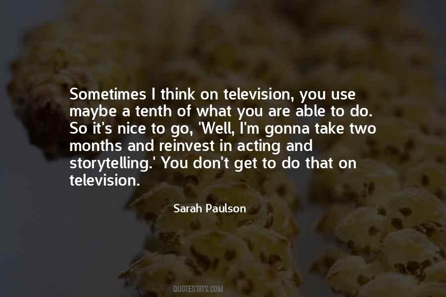 Sarah Paulson Quotes #1741673