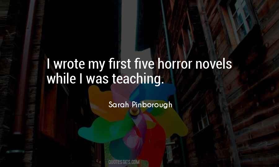 Sarah Pinborough Quotes #84952