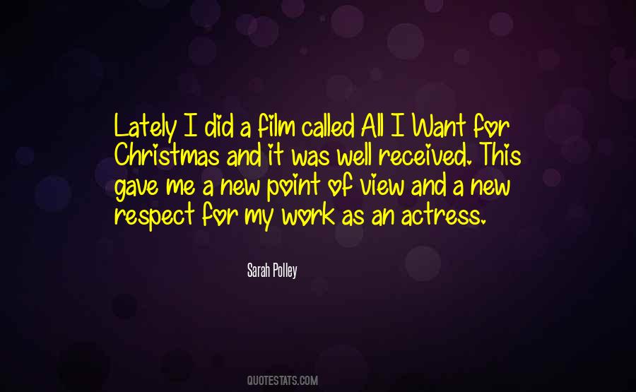 Sarah Polley Quotes #430621
