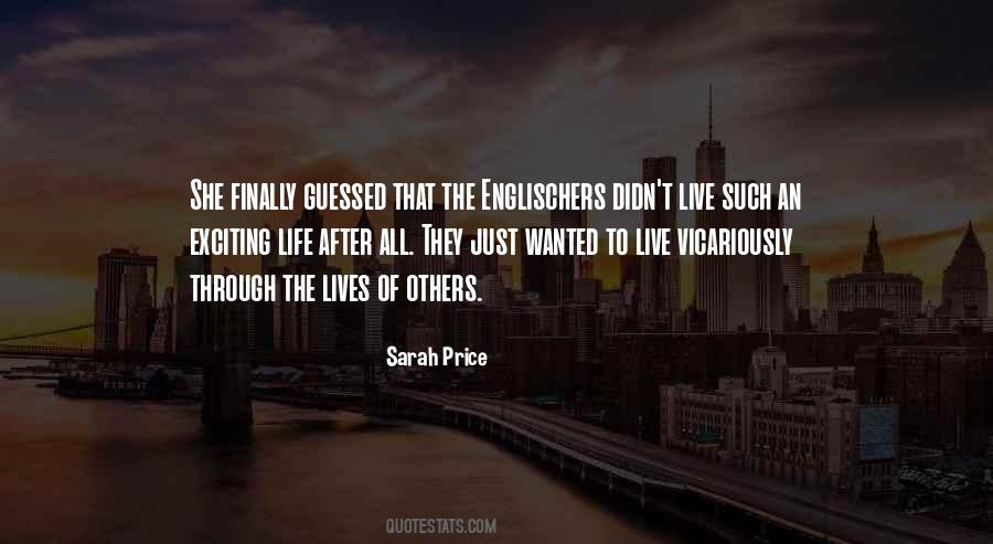 Sarah Price Quotes #917081