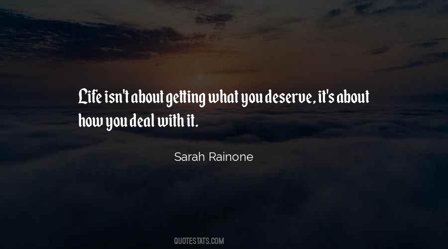 Sarah Rainone Quotes #1600514