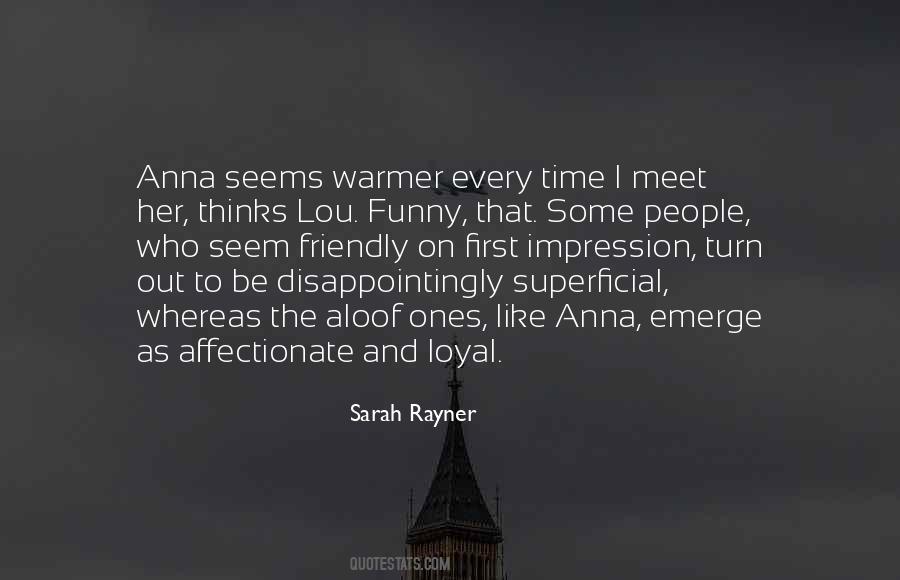 Sarah Rayner Quotes #1847816