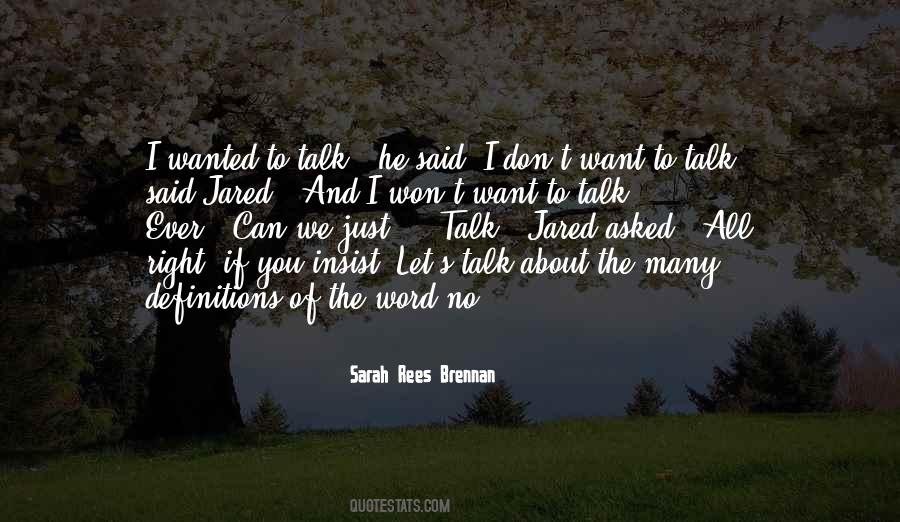 Sarah Rees Brennan Quotes #10431