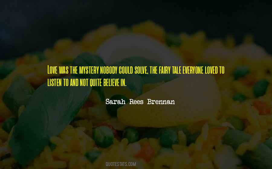 Sarah Rees Brennan Quotes #1774256