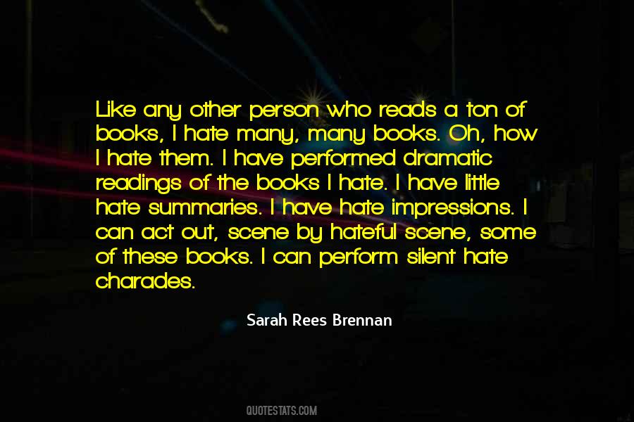 Sarah Rees Brennan Quotes #220434