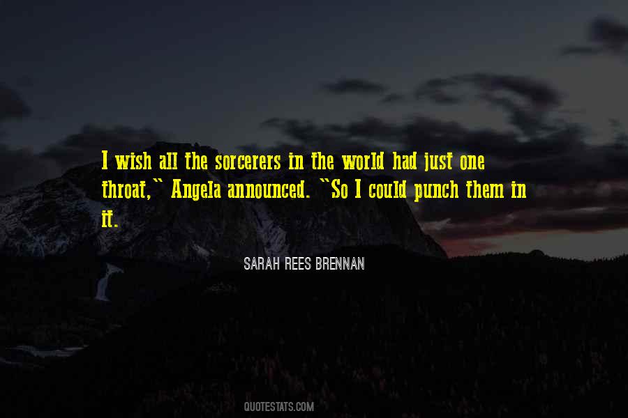 Sarah Rees Brennan Quotes #509306