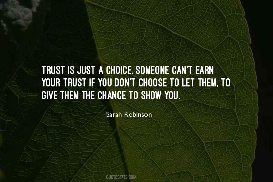 Sarah Robinson Quotes #1250345