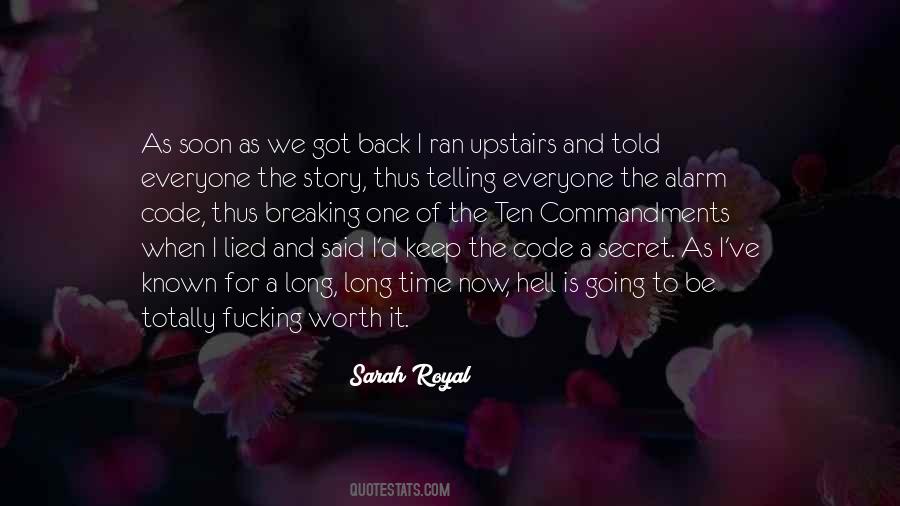 Sarah Royal Quotes #1129736 Sarah Royal Quotes #1129736