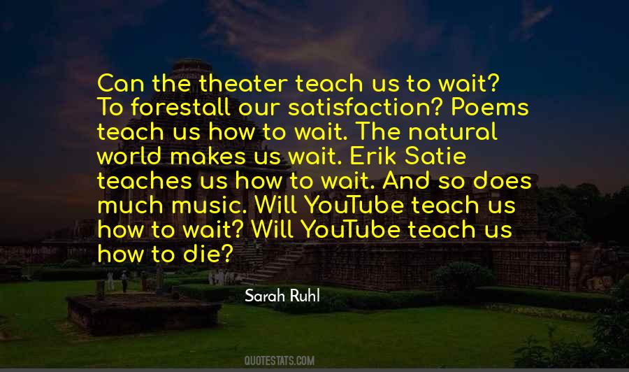 Sarah Ruhl Quotes #1555569