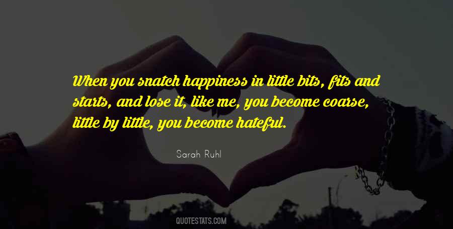 Sarah Ruhl Quotes #1638273