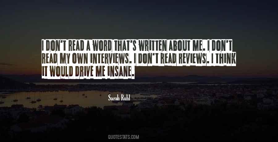 Sarah Ruhl Quotes #1853644