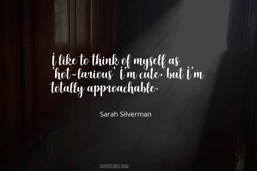 Sarah Silverman Quotes #1875