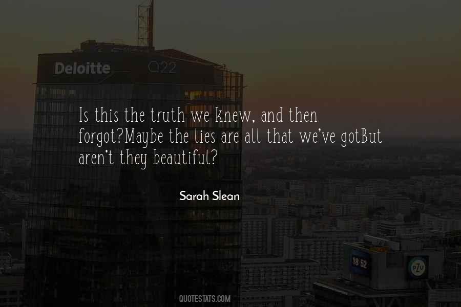 Sarah Slean Quotes #121377