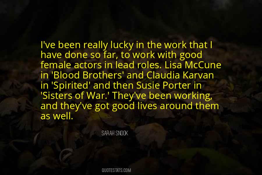 Sarah Snook Quotes #1368422