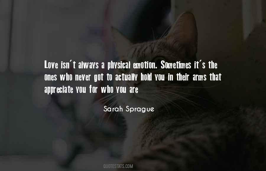 Sarah Sprague Quotes #76230