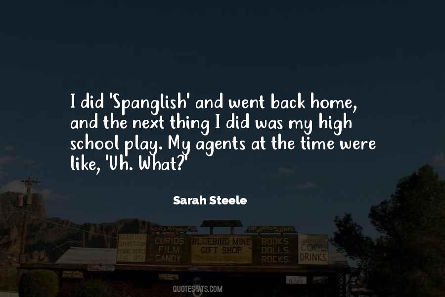 Sarah Steele Quotes #1203537