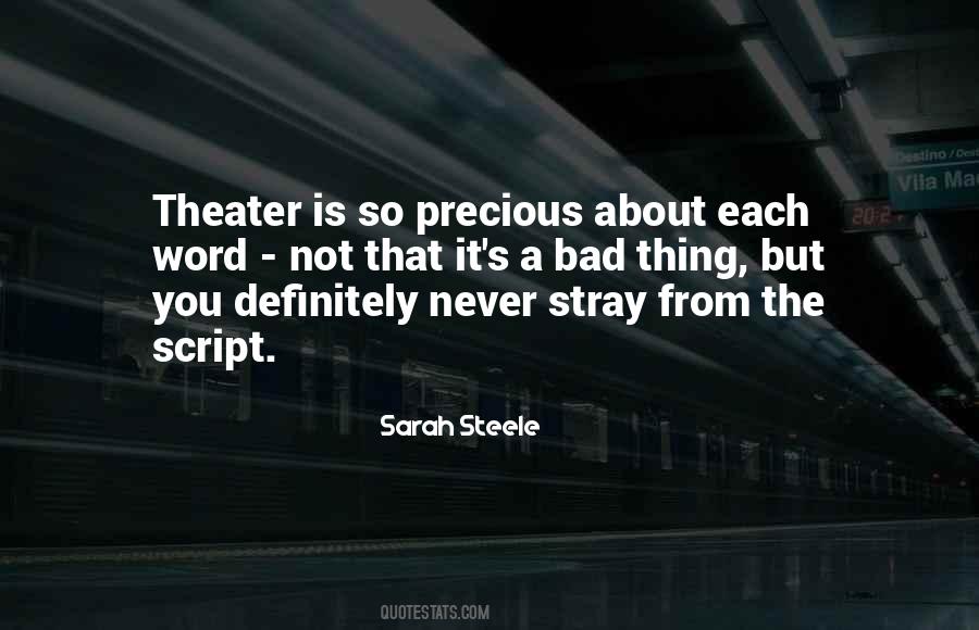 Sarah Steele Quotes #742143