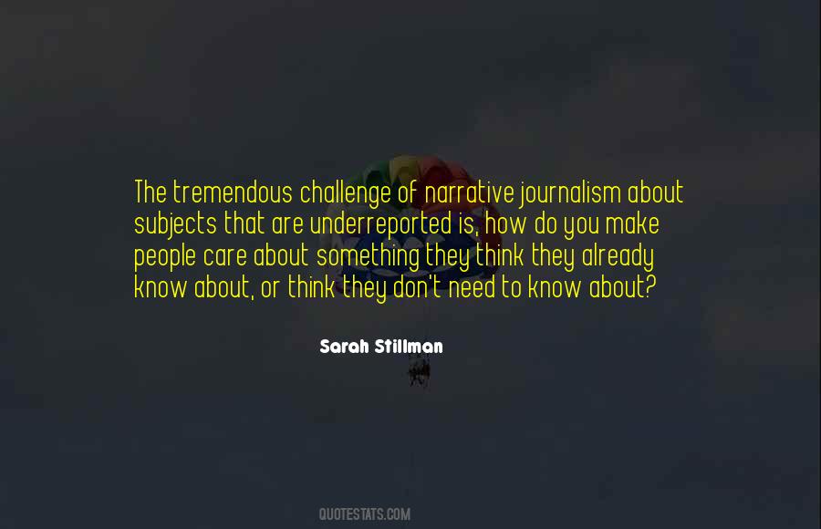 Sarah Stillman Quotes #1341628