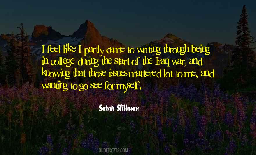 Sarah Stillman Quotes #1589800