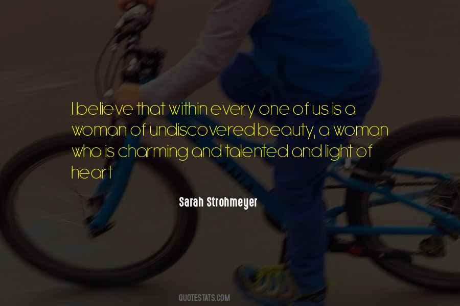 Sarah Strohmeyer Quotes #123447