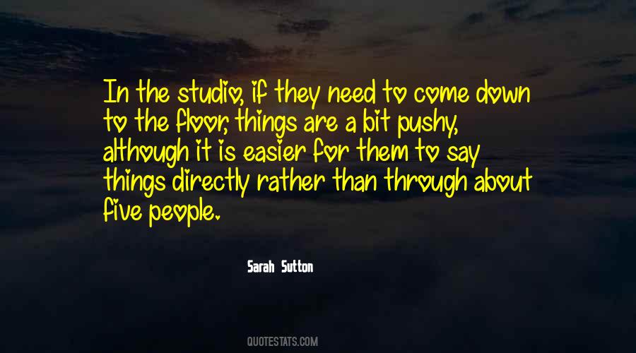 Sarah Sutton Quotes #1410708