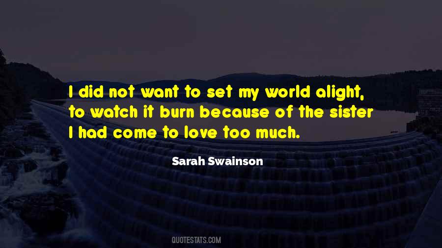 Sarah Swainson Quotes #1823419